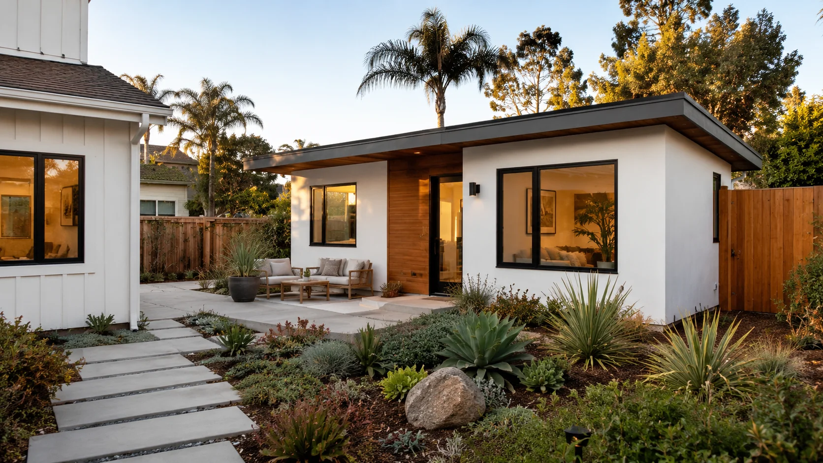 Detached ADU in Carlsbad, California \u2014 typical coastal-style design.