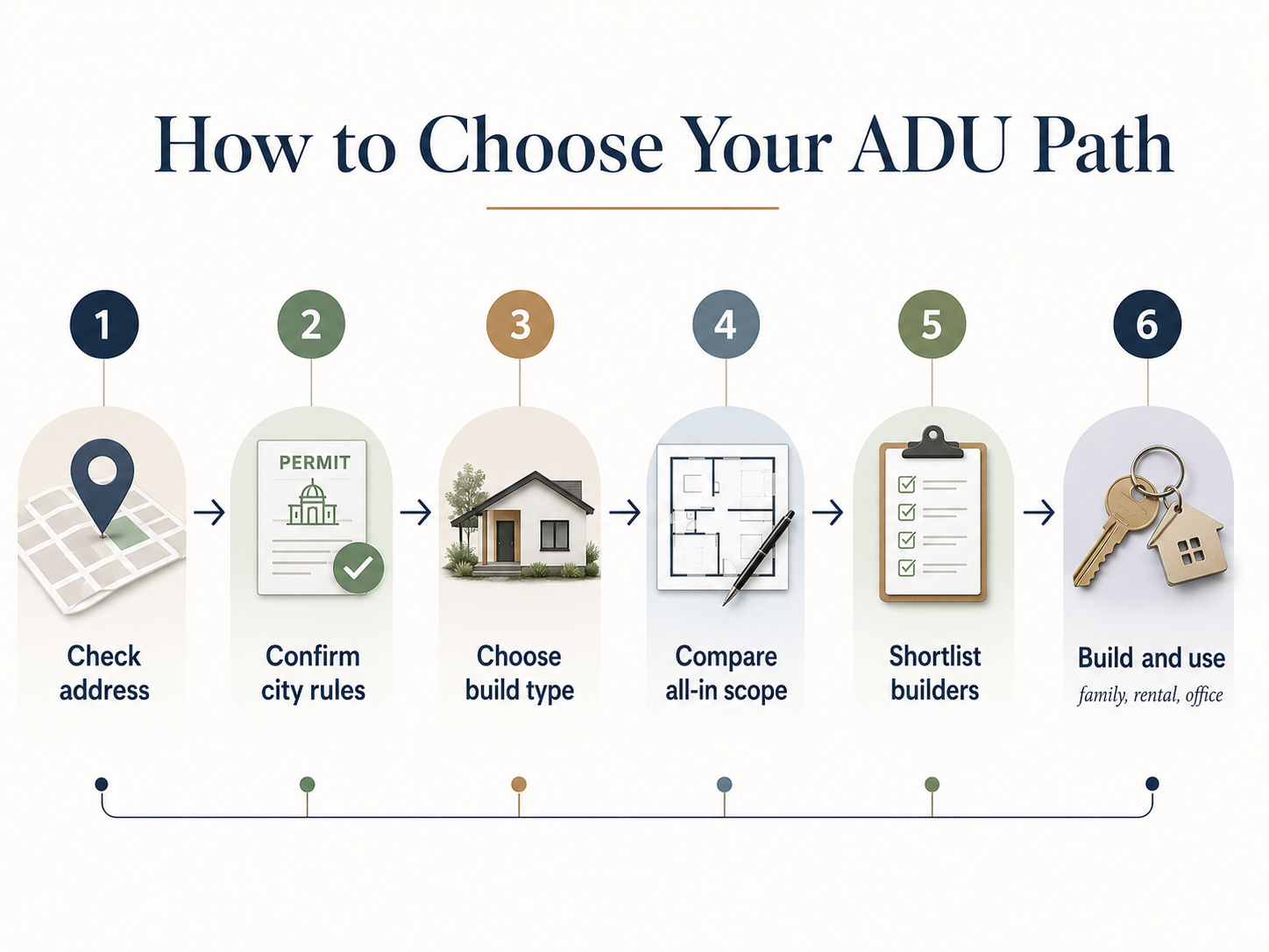 How to choose your ADU path — step-by-step decision guide for SnapADU vs Nest Tiny Homes